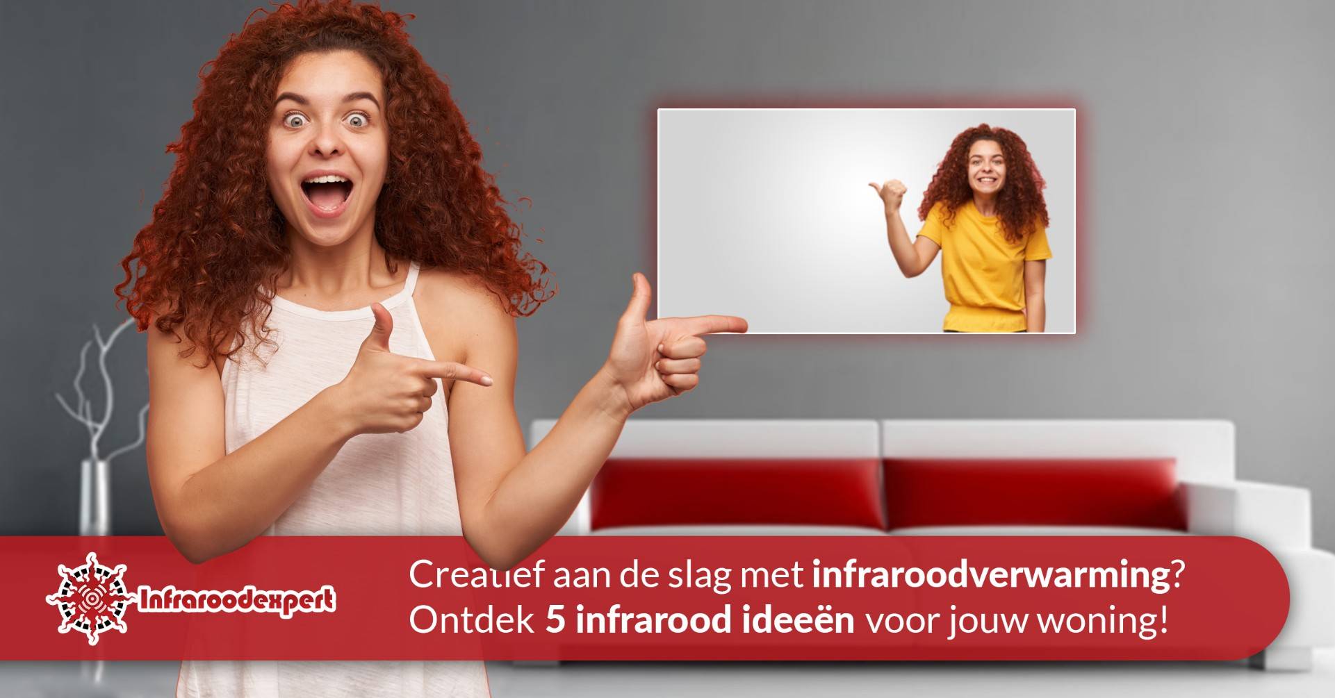 Creatief aan de slag met infraroodverwarming.