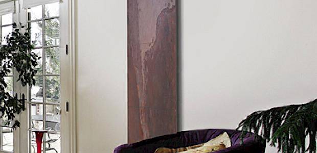 Infraroodpaneel met art stone design.