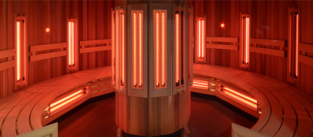 Infrarood in uw sauna.