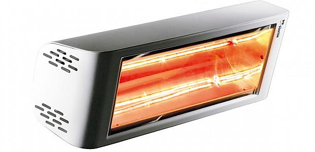 Korte golf infrarood terras verwarming.