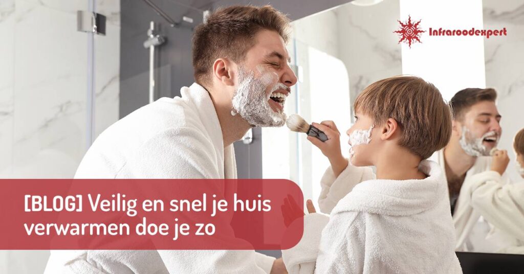 Verwarm je badkamer veilig en snel met infraroodpanelen.