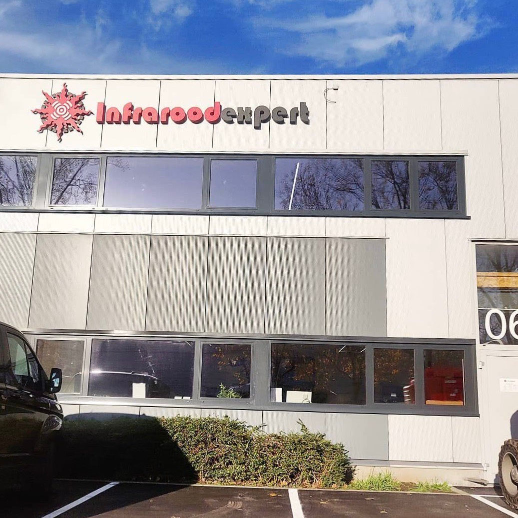 Showroom Infraroodexpert Willebroek.